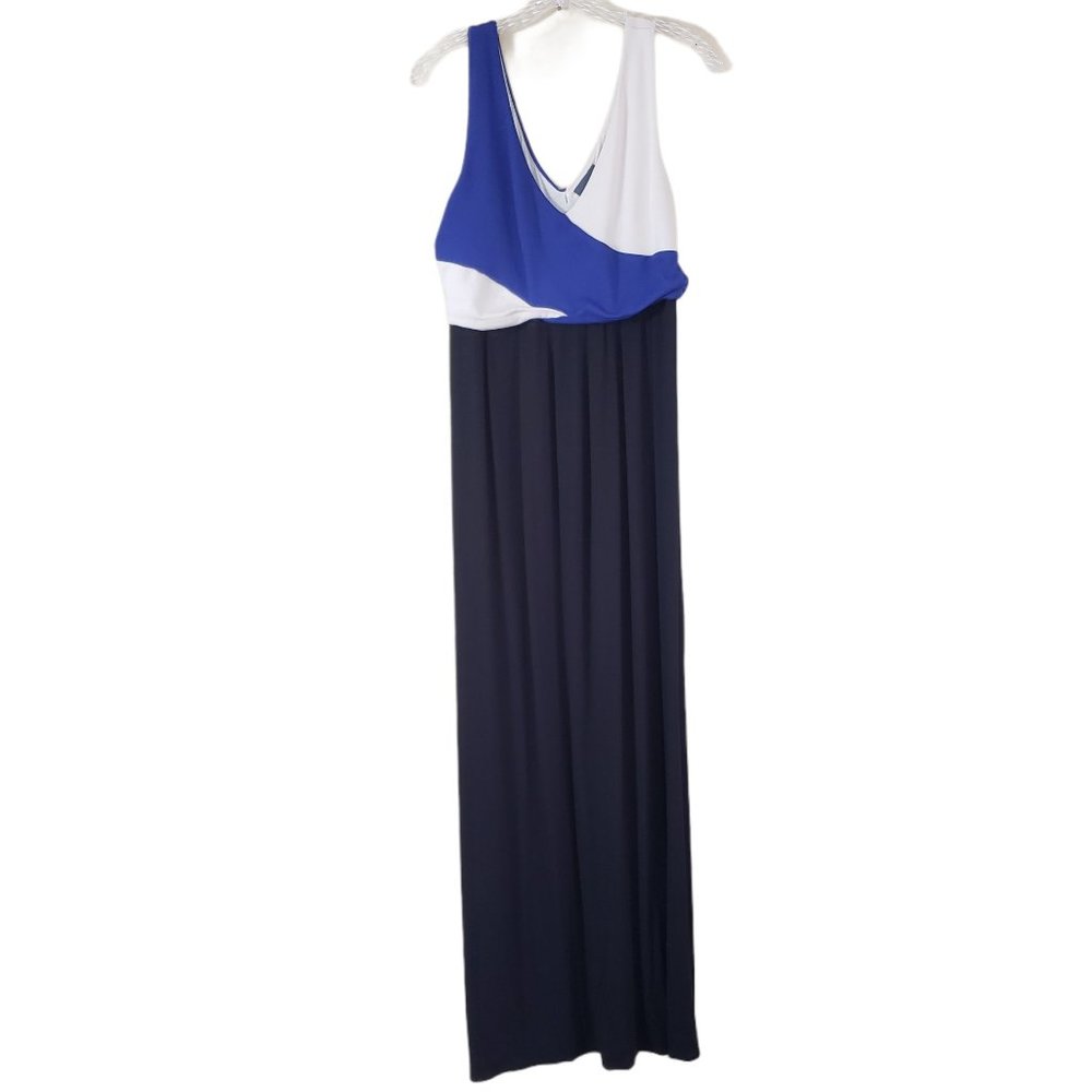 Anthropologie Maeve Elysian Color Block Maxi Dress - image 3